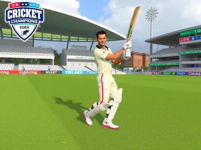 VR Cricket Champions Eden Gardens Replica